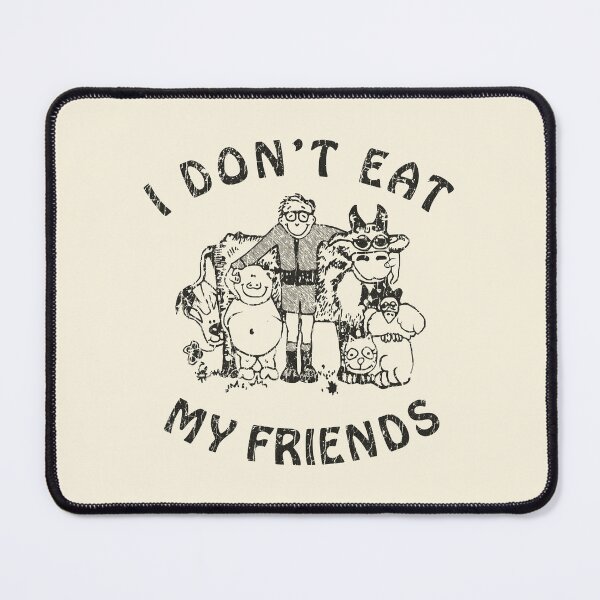 Item preview, I Don't Eat My Friends 1985 designed and sold by AstroZombie6669.
