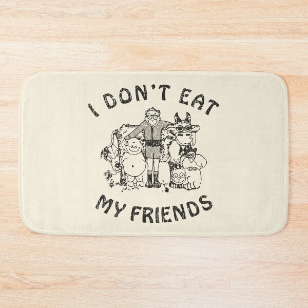 Item preview, I Don't Eat My Friends 1985 designed and sold by AstroZombie6669.