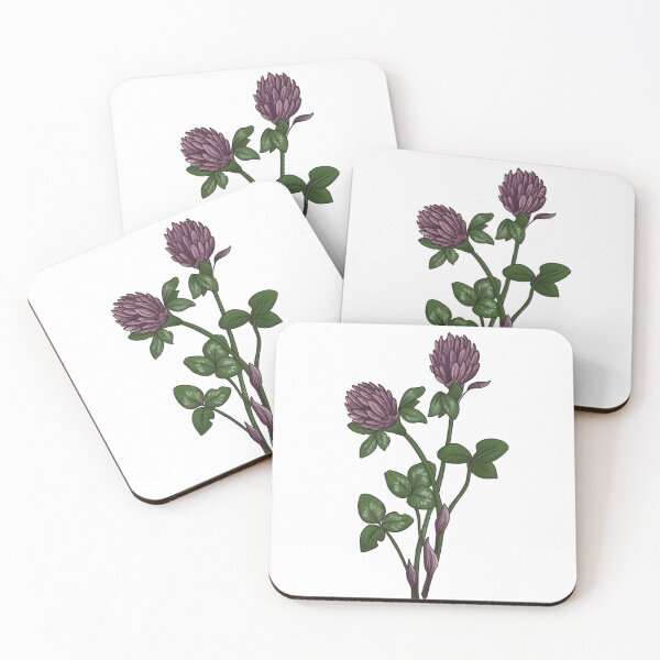 Item preview, red clover designed and sold by Cevan  Wojtyla.