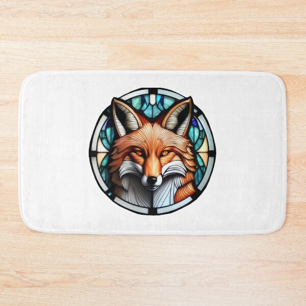 Item preview, Stained Glass Fox Head No Background designed and sold by DBSR-LLC.