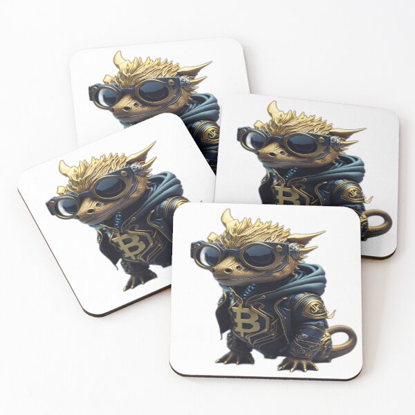 Item preview, bitcoin dragon designed and sold by CultureX.