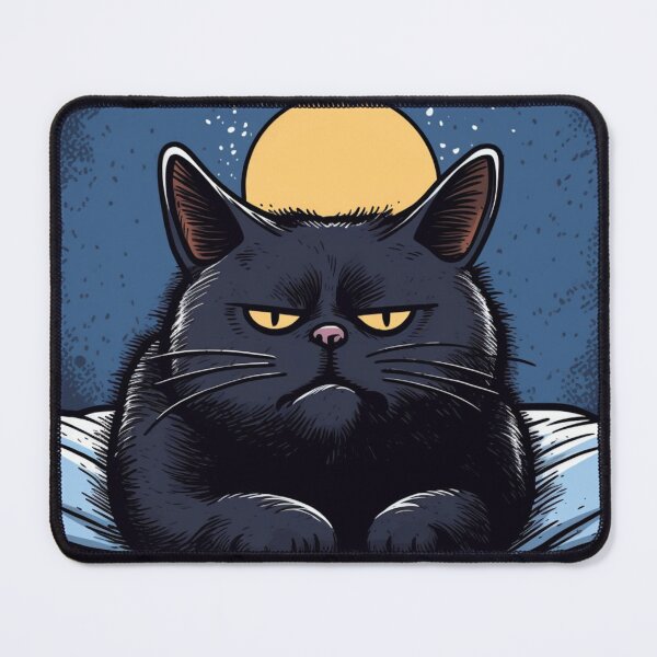 Item preview, Lazy cat: nighttime companion designed and sold by MyMerryMary.