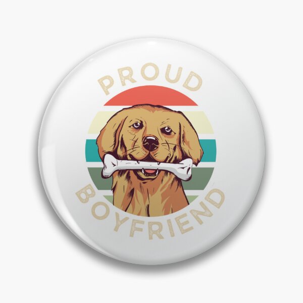 Item preview, Proud Golden Retriever Boyfriend Funny Birthday designed and sold by gillys.