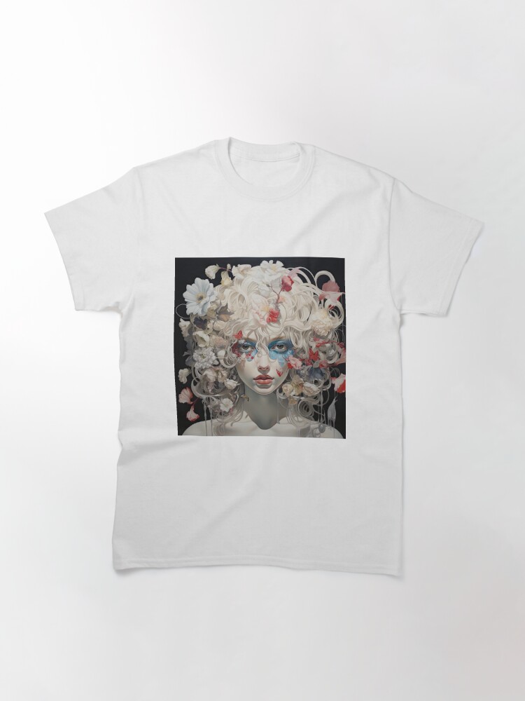 Classic T-Shirt, Flower Girl designed and sold by Garret Bohl