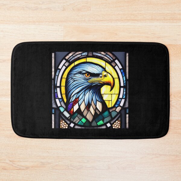 Item preview, Stained Glass Eagle Head designed and sold by DBSR-LLC.