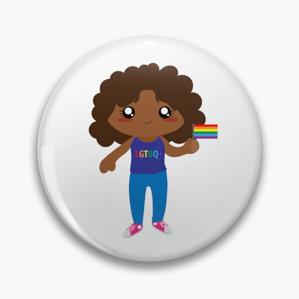 Item preview, Cute brunette LGBT girl designed and sold by yessebel.