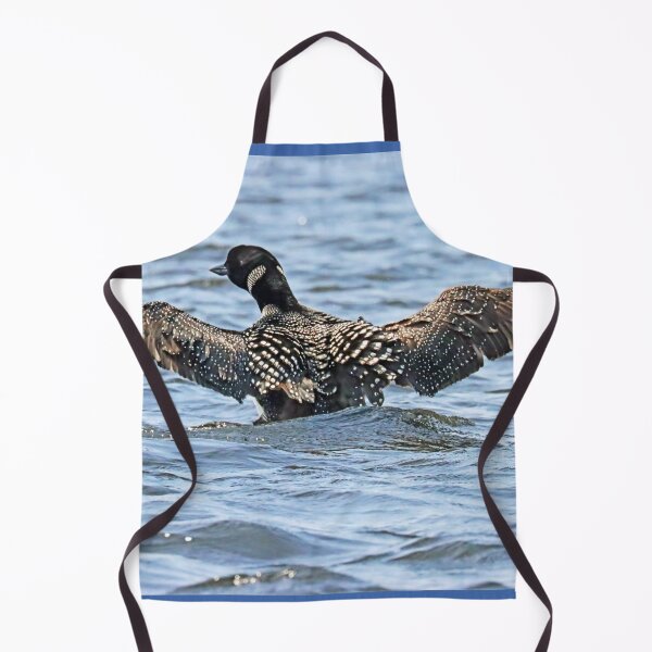 Item preview, Preening Loon Wings Open designed and sold by Deb Oppermann.