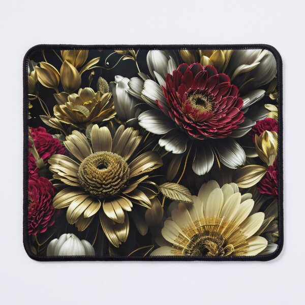 Item preview, Bohemian Vintage Luxury Flowers | Modern Floral Boho Romantic Gold Garden Treasures designed and sold by Bored Elon.