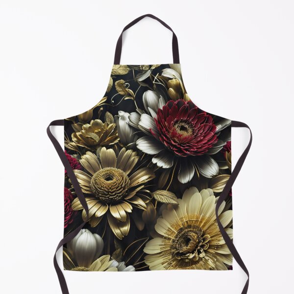 Item preview, Bohemian Vintage Luxury Flowers | Modern Floral Boho Romantic Gold Garden Treasures designed and sold by Bored Elon.