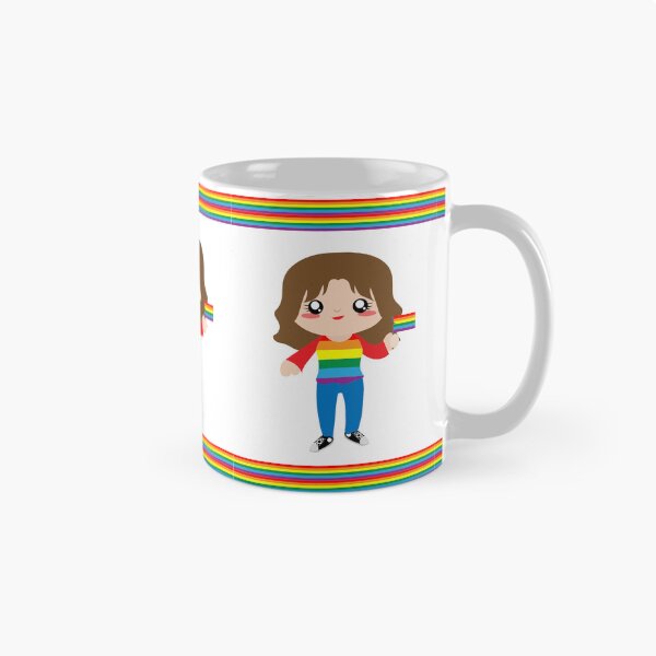 Item preview, Cute brown LGBT girl designed and sold by yessebel.