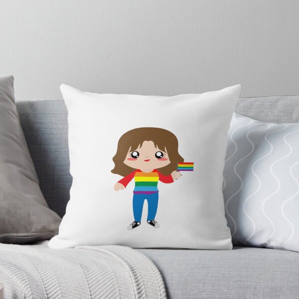Item preview, Cute brown LGBT girl designed and sold by yessebel.