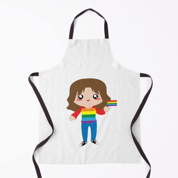 Item preview, Cute brown LGBT girl designed and sold by yessebel.