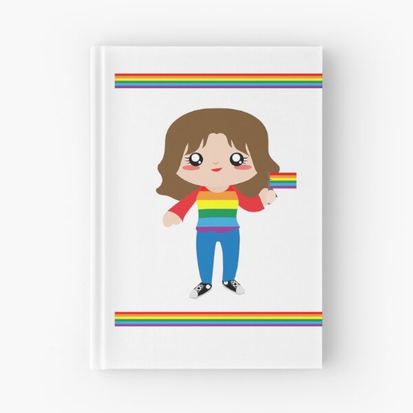 Item preview, Cute brown LGBT girl designed and sold by yessebel.