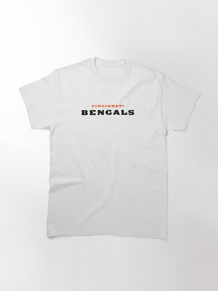 Cincinnati Bengals White Bengal who Dey Bengals helmet shirt