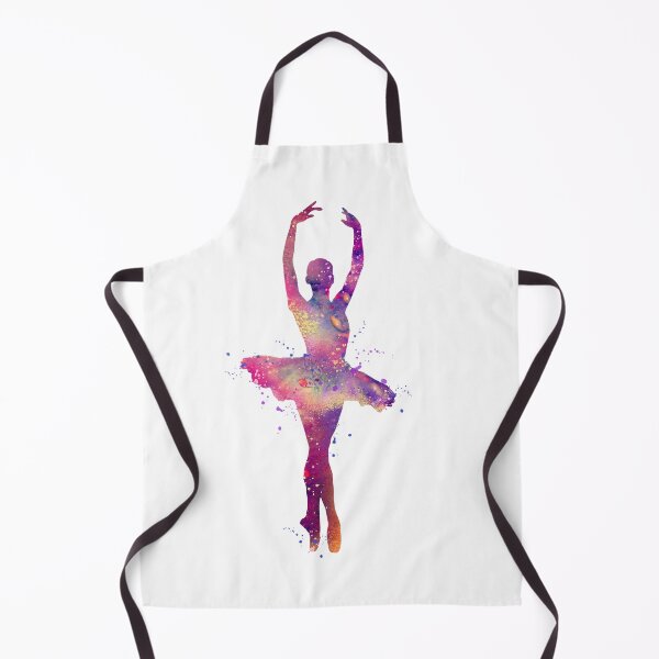 Artikelvorschau, Mädchen-Ballerina-Aquarell entworfen und verkauft von LotusGifts.