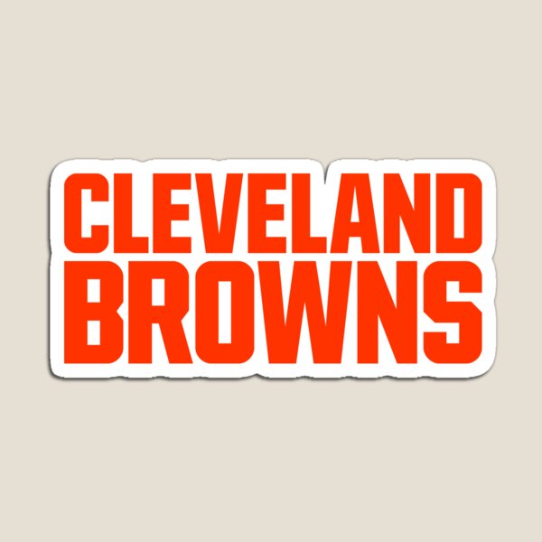 Cleveland Browns elf magnet