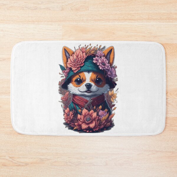 Item preview, image of a puppy dressed as a ninja #1 designed and sold by miguelan.