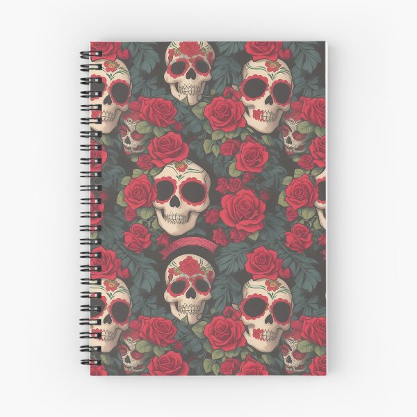 Item preview, "Eternal Elegance: The Intricate Dance of Skulls and Roses" designed and sold by Candyredcustoms.
