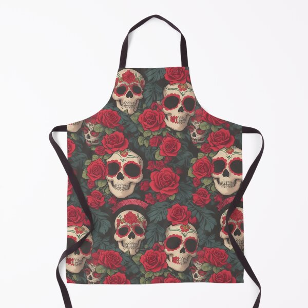 Item preview, "Eternal Elegance: The Intricate Dance of Skulls and Roses" designed and sold by Candyredcustoms.