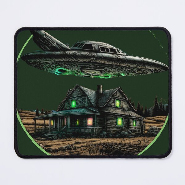 Item preview, UFO Flying Saucer Alien Abduction designed and sold by soulfulprintss8.
