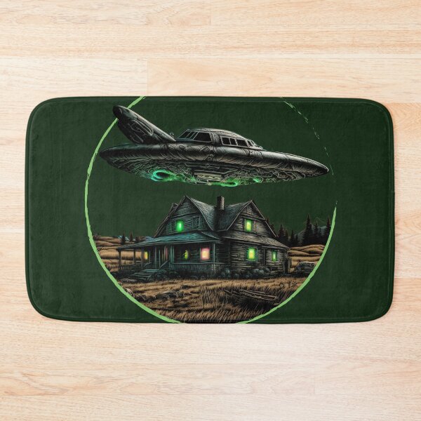 Item preview, UFO Flying Saucer Alien Abduction designed and sold by soulfulprintss8.