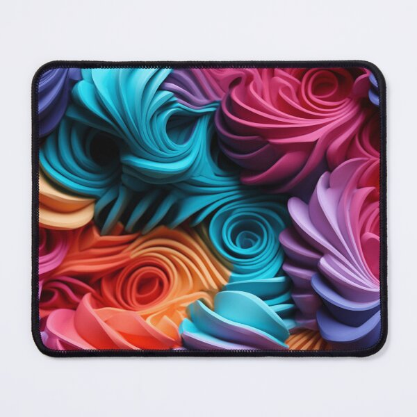 Item preview, A 3tes the illusion of a swirling whirlpooD printed pattern that creal, with vibrant colors designed and sold by SBD-Shop.