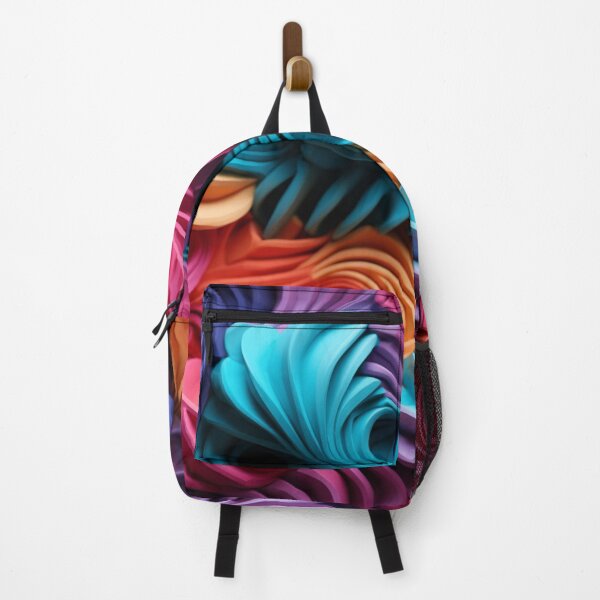 Item preview, A 3tes the illusion of a swirling whirlpooD printed pattern that creal, with vibrant colors designed and sold by SBD-Shop.