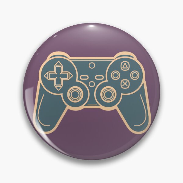 Item preview, Clean Lines of the Blue Gaming Controller designed and sold by MuseMavenDesign.