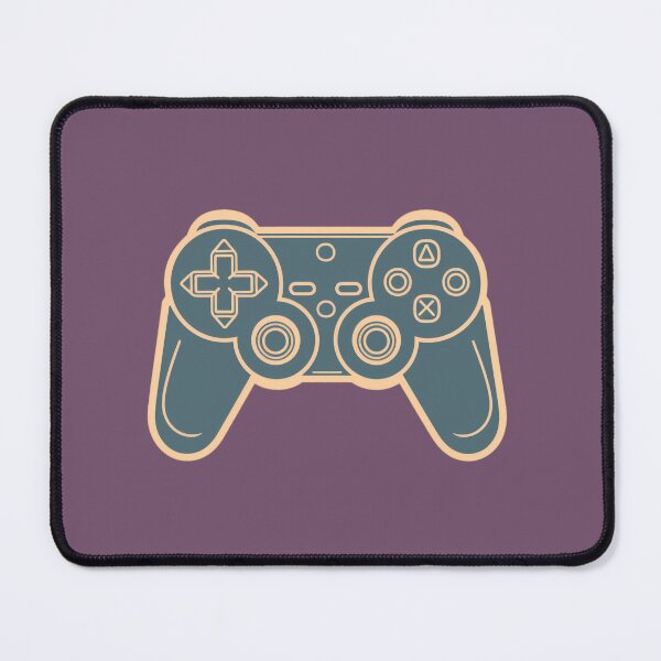 Item preview, Clean Lines of the Blue Gaming Controller designed and sold by MuseMavenDesign.