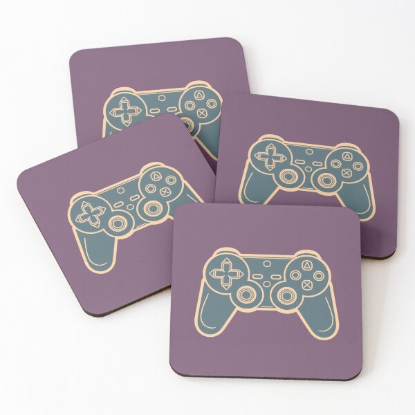 Item preview, Clean Lines of the Blue Gaming Controller designed and sold by MuseMavenDesign.