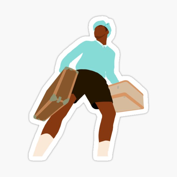 Tyler The Creator Wolf 3D Motion Sticker & Magnet – Impressive Stickers