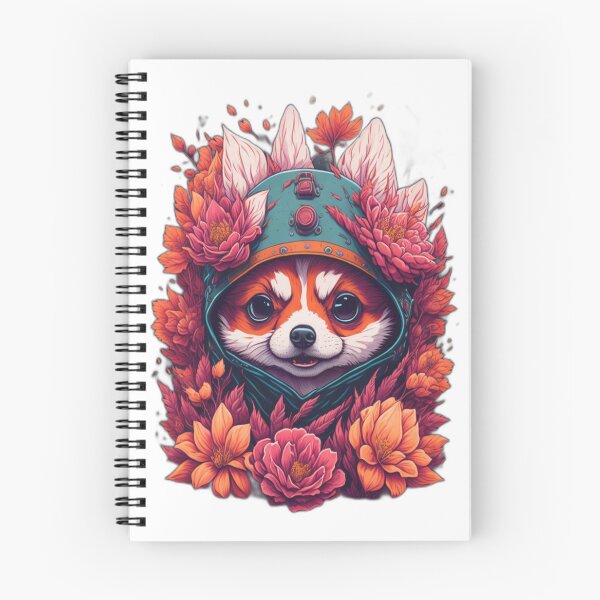 Item preview, image of a puppy dressed as a ninja #3 designed and sold by miguelan.