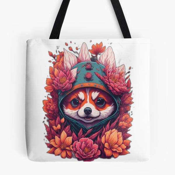 Item preview, image of a puppy dressed as a ninja #3 designed and sold by miguelan.