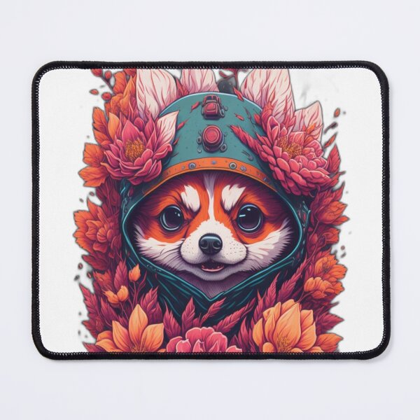 Item preview, image of a puppy dressed as a ninja #3 designed and sold by miguelan.