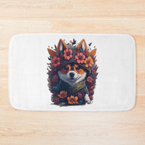 Item preview, image of a puppy dressed as a ninja #4 designed and sold by miguelan.