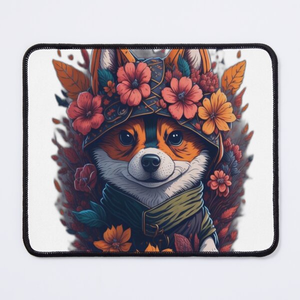 Item preview, image of a puppy dressed as a ninja #4 designed and sold by miguelan.
