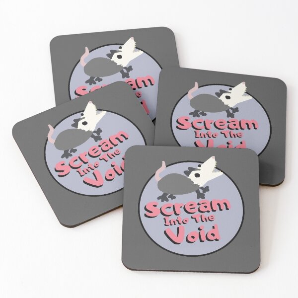 Item preview, Scream Into The Void Opossum designed and sold by doodledont.
