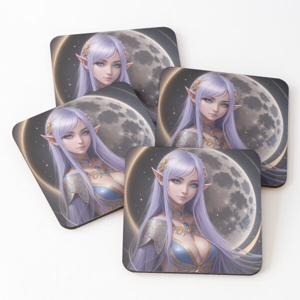 Item preview, Moon Elf Maiden designed and sold by tgmondalf.