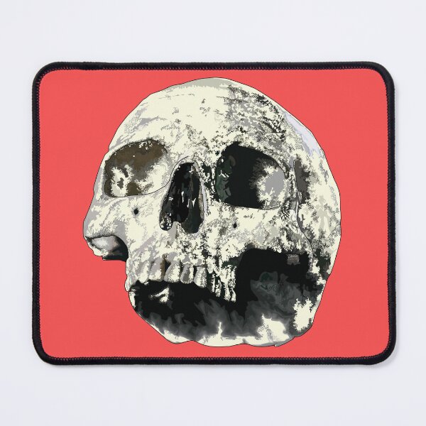 Item preview, Yellow skull (side view) designed and sold by Whimsy Trail Co.