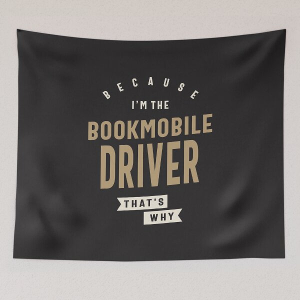 Item preview, Proud Bookmobile Driver designed and sold by cidolopez.