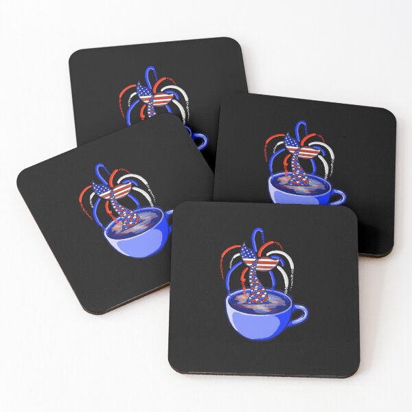 Item preview, Mermaid Americano (picture only) designed and sold by octopuscafe.