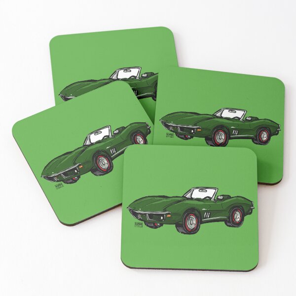 Item preview, Corvette Stingray Doodle designed and sold by MrHinkleDraws.