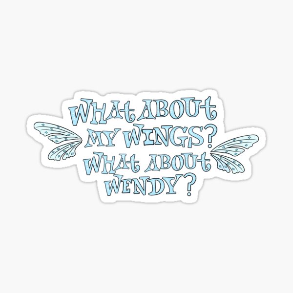 Vista previa del artículo con la obra «¿Qué hay de las letras de Wendy?», diseñado y vendido por emproct.
