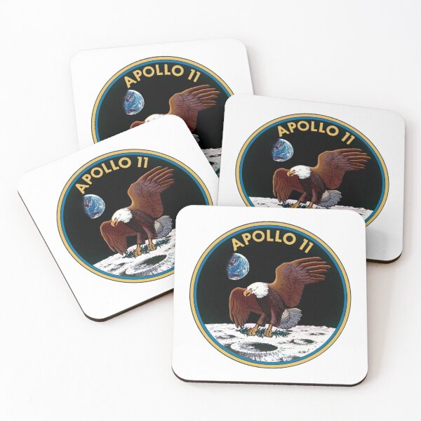 Item preview, Apollo 11 Historic Moon Landing Commemorative Design designed and sold by YardEmporium.