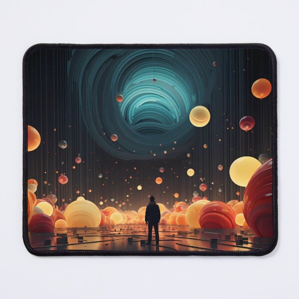 Item preview, Light Orange Teal | Spheres of Destiny | Walk Amongst the Planets designed and sold by mindexploration.