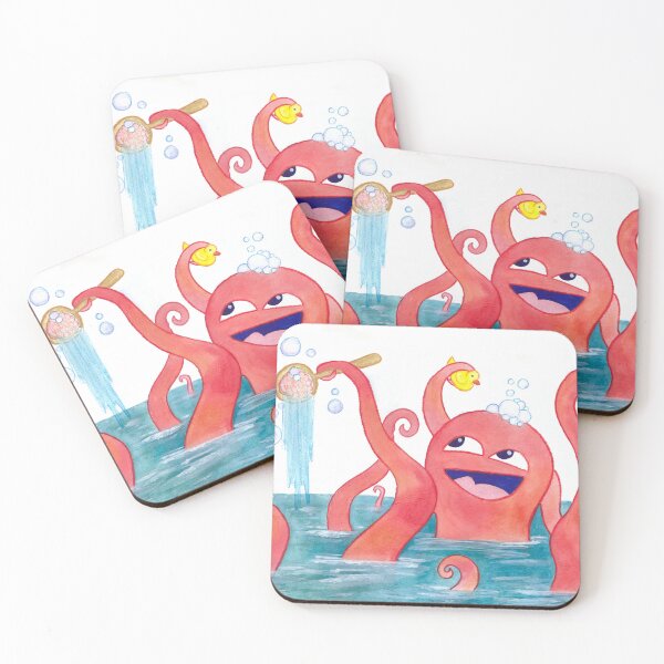 Item preview, Octopus Bathtime designed and sold by eclectickatie.