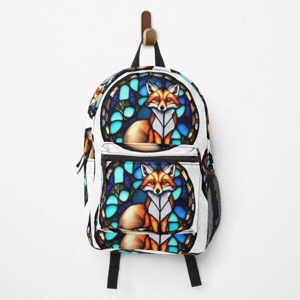 Item preview, Stained Glass Sitting Fox No Background designed and sold by DBSR-LLC.