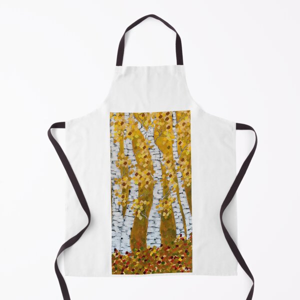 Item preview, Autumn Birches designed and sold by Megan JL Evans Art.