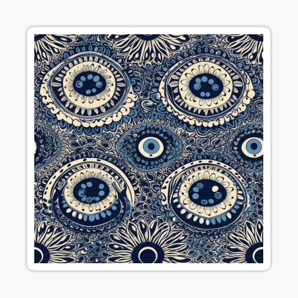 Item preview, Sinister Abstract Visual Perception: The Abstract Evil  designed and sold by MuseMavenDesign.