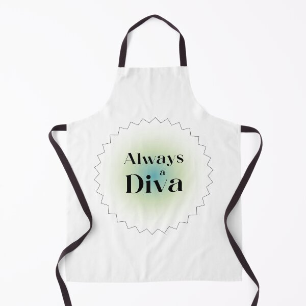Item preview, Always a Diva. Green background designed and sold by TuArmarioOnline.